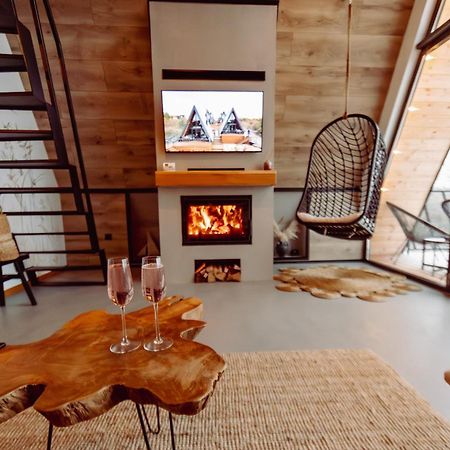 A-By The Lake - Private A Frame Villas Caciulati Exterior photo