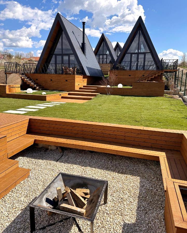 A-By The Lake - Private A Frame Villas Caciulati Exterior photo